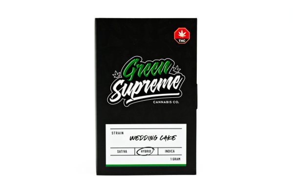 Green Supreme Shatter Wedding Cake 1g