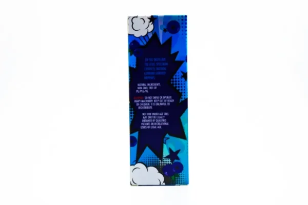 BC Exotics Zonked – Disposable Live Resin Vape Pen Blueberry-Scream-a-Saucer (1g)