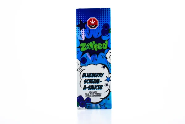 BC Exotics Zonked – Disposable Live Resin Vape Pen Blueberry-Scream-a-Saucer (1g)