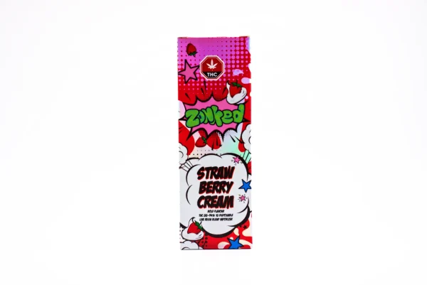 BC Exotics Zonked – Disposable Live Resin Vape Pen Strawberry Cream (1g)