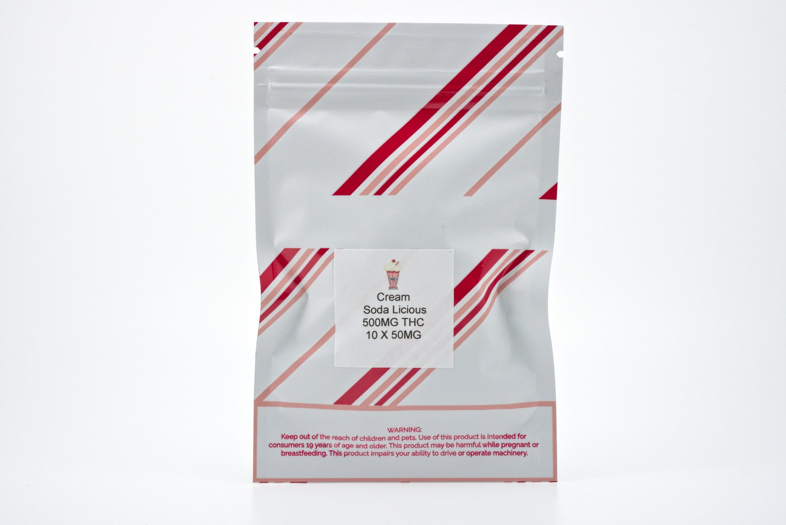 Sweetz Edibles Cream Sodalicious 500mg THC BC Exotics