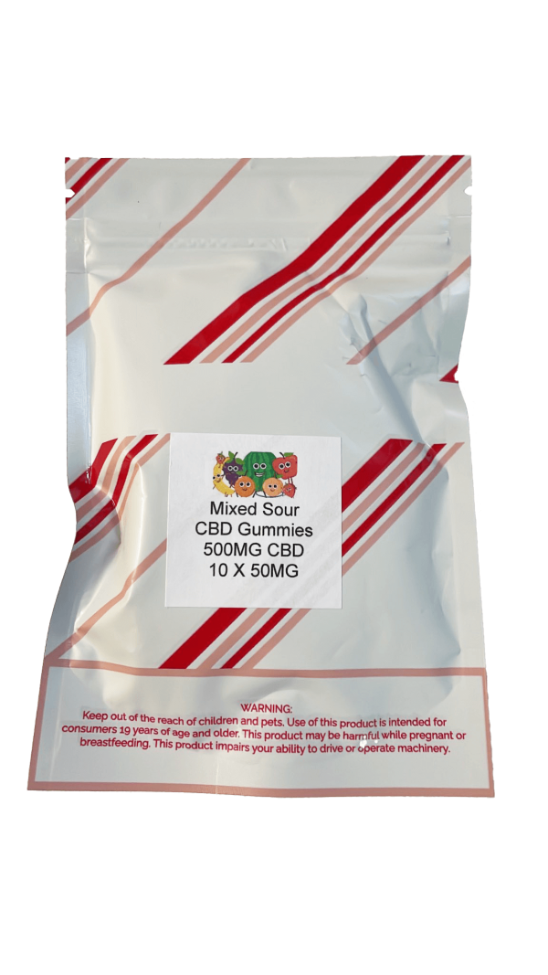 Buy Sweetz Gummies Mixed Sour CBD Gummies 500mg at BC Exotics