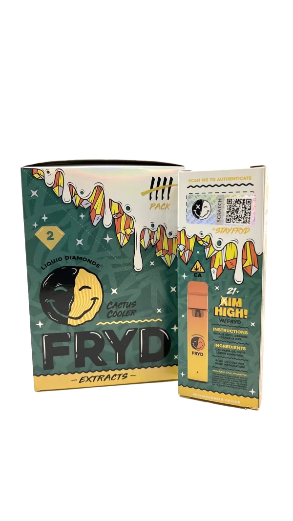 Fryd Cactus Cooler Liquid Diamond Disposable Vape Pen 2g