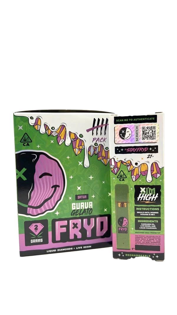 Fryd Guava Gelato Liquid Diamond Disposable Vape Pen 2g