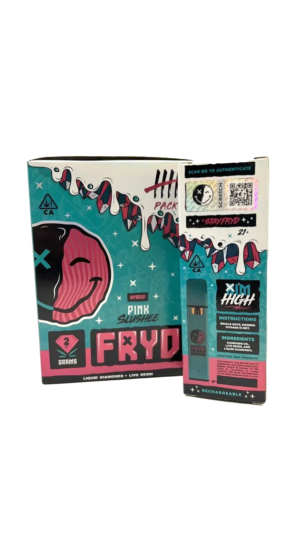 Fryd Pink Slushee Liquid Diamond Disposable Vape Pen 2g