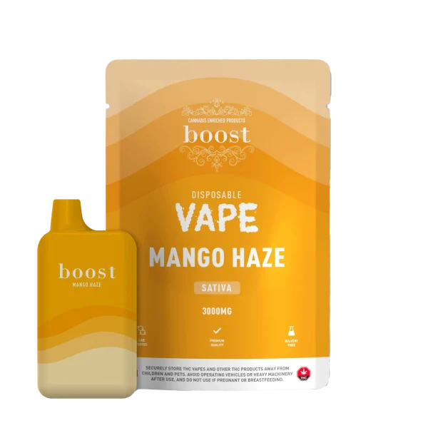 Buy Boost Mango Haze 3g Disposable Vape