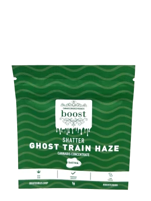 Buy Boost Ghost Train Haze 1g Shatter Cannabis Concentrate