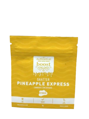 Buy Boost Pineapple Express 1g Shatter Cannabis Concentrate