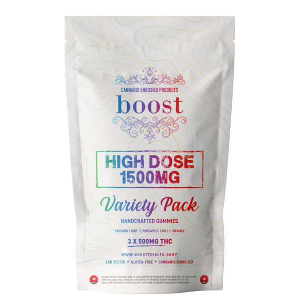 Variety-Pack-Thumbnail1 Boost High Dose THC Gummy Variety Pack - 1500mg