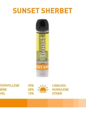 Boost THC Vape Cartridges - Sunset Sherbet (1g)