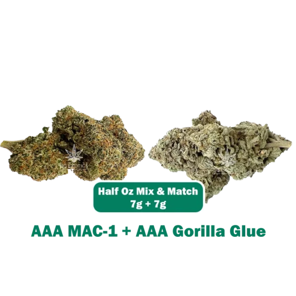 MAC-1 + Gorilla Glue half oz mix and match