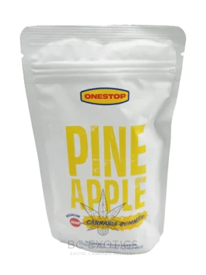 Onestop - Sour Pineapple 500mg THC Gummies