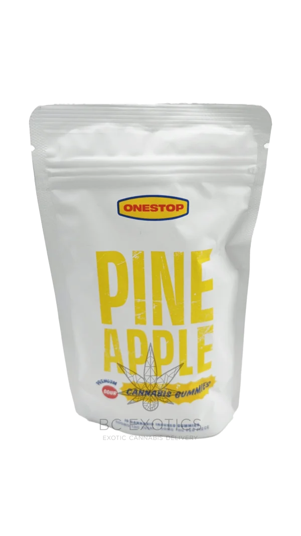 Onestop - Sour Pineapple 500mg THC Gummies